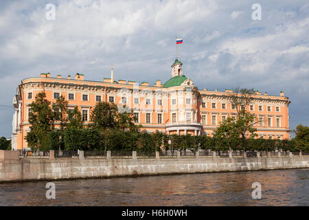 Mikhailovsky Schloss, St. Michael, St. Petersburg, Russland Stockfoto