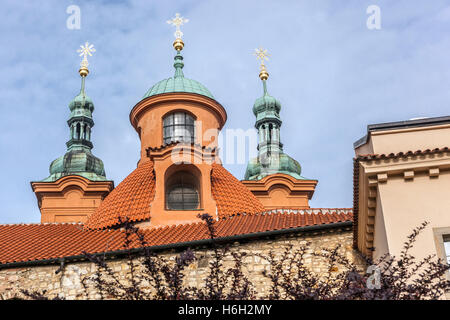 St.-Lorenz-Kirche, Petrin-Hügel, Prag, Tschechische Republik Stockfoto