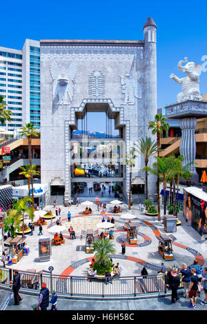 Babylon-Hof-Kodak-Theater am Hollywood Boulevard, Los Angeles Stockfoto