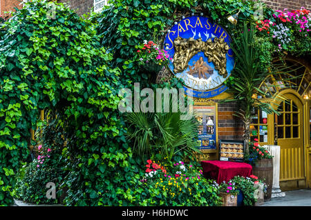 Sarastro Restaurant Drury Lane, London Stockfoto
