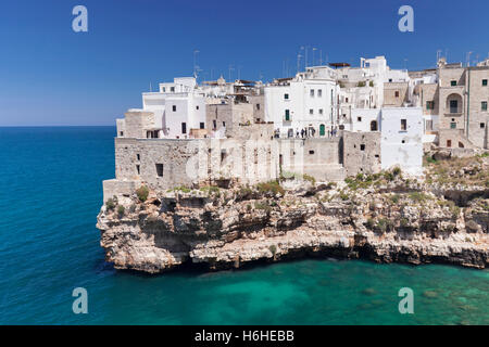 Polignano a Mare, Provinz Bari, Apulien, Italien Stockfoto