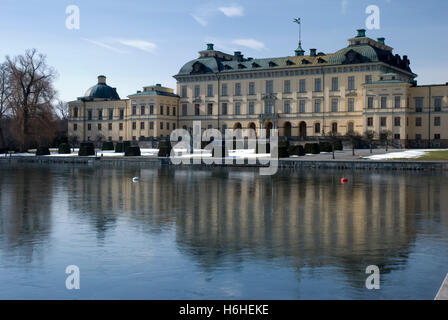 Drottningholm Palast, UNESCO-Weltkulturerbe, Stockholm, Schweden, Skandinavien, Europa Stockfoto