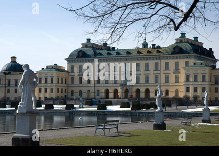 Drottningholm Palast, UNESCO-Weltkulturerbe, Stockholm, Schweden, Skandinavien, Europa Stockfoto