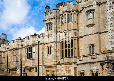 Details zu Windsor Castle in Windsor, England, Vereinigtes Königreich Stockfoto