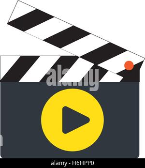 Klappe-Icon-Design Stock Vektor