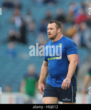 RDS Arena, Dublin, Irland. 29. Oktober 2016. Guinness-Pro12-Rugby. Leinster und Connacht. Cian Healy (Leinster) Credit: Aktion Plus Sport/Alamy Live-Nachrichten Stockfoto