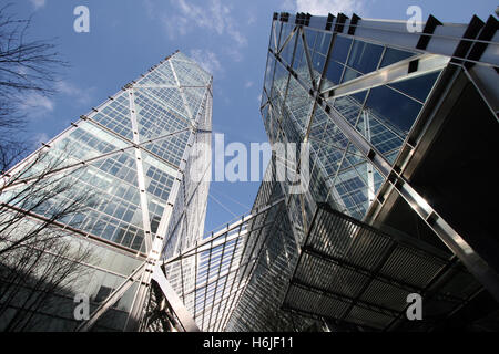 201 Bishopsgate und der Broadgate Tower Stockfoto