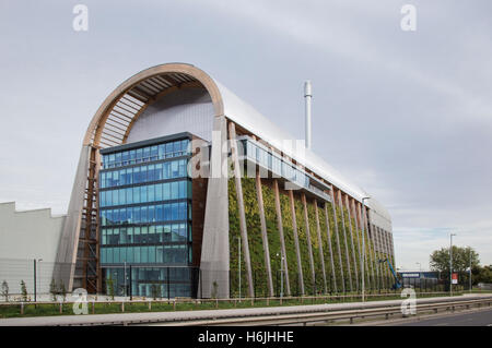 Überqueren Sie Green Recycling Verbrennungsanlage am Kreuz grün, Leeds Stockfoto