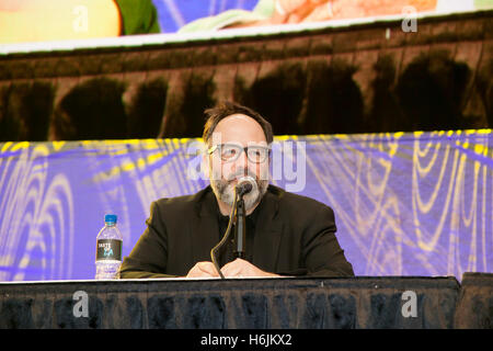 STAN LEE LA Comic-CON: 29. Oktober 2016, Los Angeles, Kalifornien. Stan Lee mit Marvel-Machern diskutieren ihre Arbeit. Stockfoto