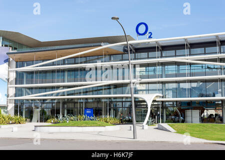 Telefónica UK Limited (O2), Slough Trading Estate, Bath Road, Slough, Berkshire, England, Vereinigtes Königreich Stockfoto