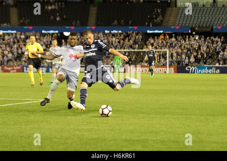 Melbourne, Australien. 31. Oktober 2016.  Hyundai A-League, Runde 4. Melbourne Victory Vs Wellington Phoenix. : Bildnachweis Dave Hewison: Dave Hewison Sport/Alamy Live-Nachrichten Stockfoto