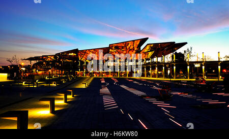 Der Flohmarkt Encants Vells, Mercat de Bellcaire, La Plaça de Les Glòries, Barcelona, Spanien Stockfoto