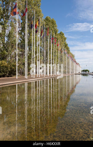 Parque Das Nacoes aka Park der Nationen, Lissabon, Portugal Stockfoto