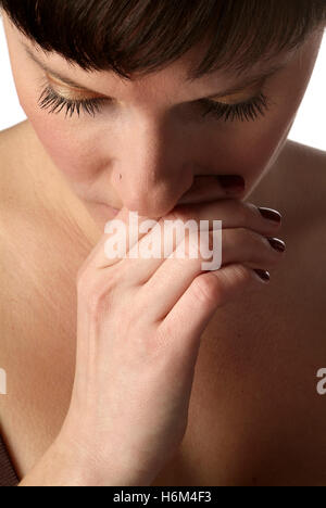 Gefühle, Emotionen Stockfoto