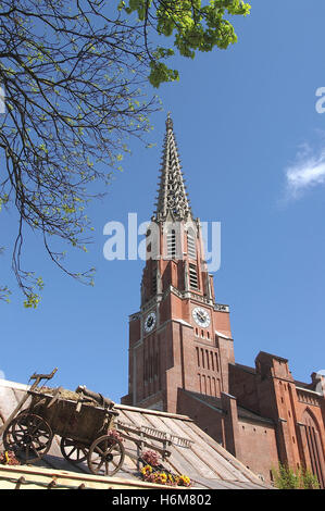 katholische Kirchengemeinde Kirche Maria hilf Stockfoto