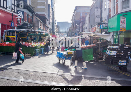 Surrey Straße gechartert Markt, Croydon, Surrey, England Stockfoto