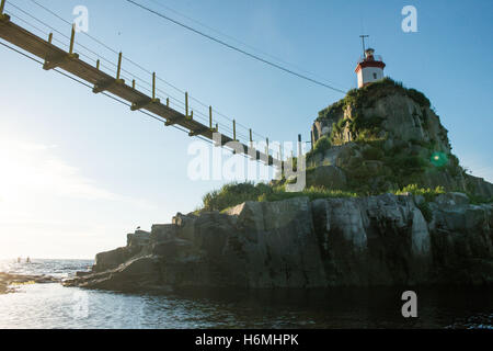 Basargina Leuchtturm in Wladiwostok in Russland Stockfoto