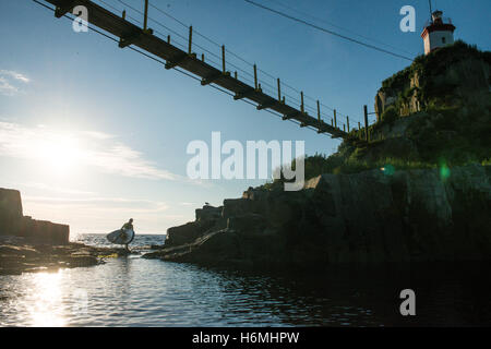 Basargina Leuchtturm in Wladiwostok in Russland Stockfoto