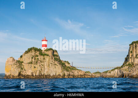 Basargina Leuchtturm in Wladiwostok in Russland Stockfoto