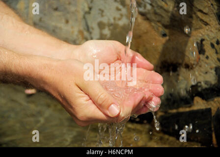 Nahaufnahmen von Körperteilen Stockfoto