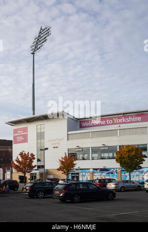 Yorkshire County Cricket Club Hauptquartier in Headingley, Leeds, West Yorkshire Stockfoto