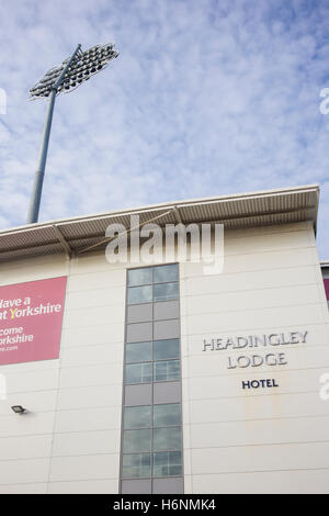 Yorkshire County Cricket Club Hauptquartier in Headingley, Leeds, West Yorkshire Stockfoto