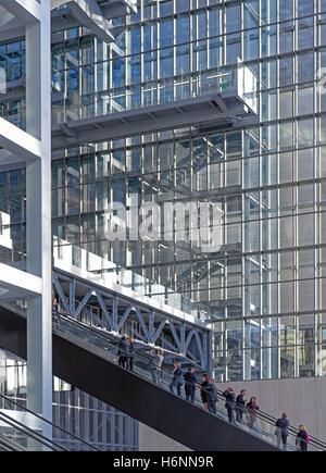 Italien, Rom, 29. Oktober 2016: Eröffnung des Rom-Eur Convention Centre "La Nuvola" des Architekten Massimiliano Fuksas Ph Stockfoto