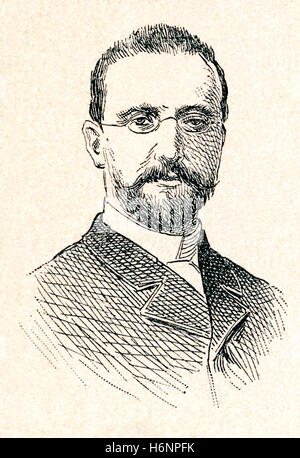 José Espi y Ulrich, 1849-1905.  Spanischer Organist und Komponist. Stockfoto
