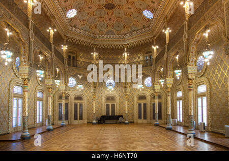 Maurischer Saal in Palácio da Bolsa – Börse Palast in Porto, Portugal, Europa Stockfoto