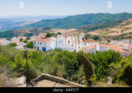 Pueblo Blanco, Spanien Stockfoto