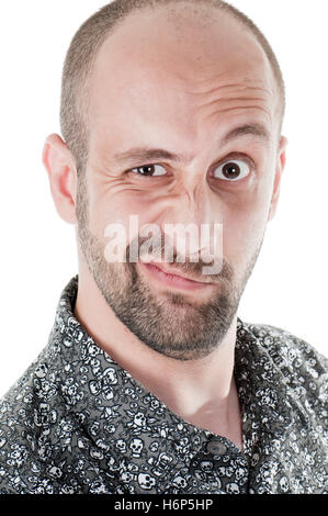 skeptisch Stockfoto