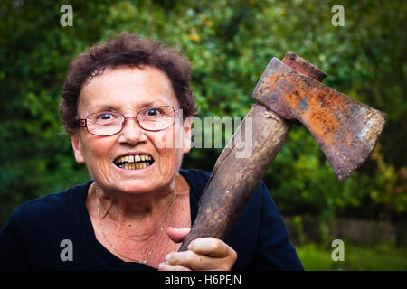 alte Menschen Stockfoto