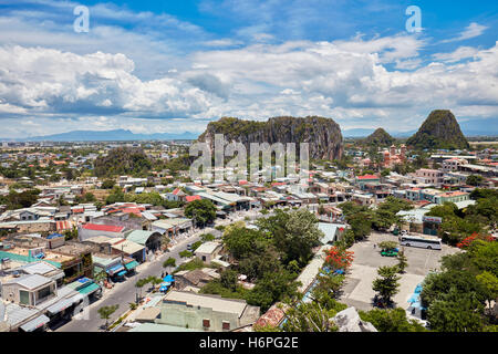 Ansicht der Marmor Berge. Da Nang, Vietnam. Stockfoto