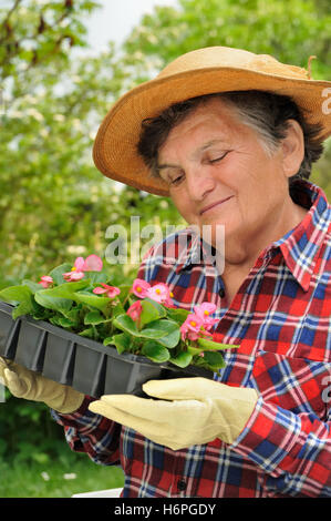 alte Menschen Stockfoto