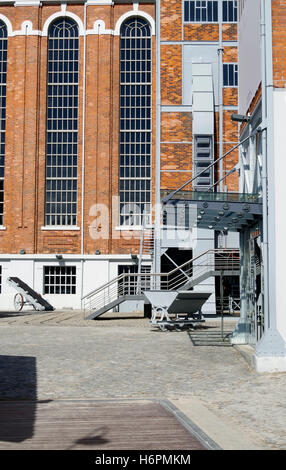 MAAT, Belém, Lissabon, Portugal ehemaligen Kraftwerk, Strom-Fabrik Stockfoto