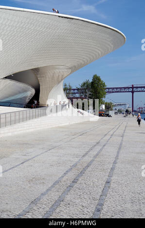 MAAT, Lissabon, Portugal, Neubau, Architekten AL A Stockfoto