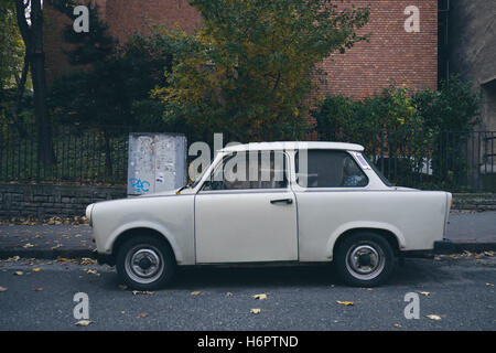 Trabant Auto in Budapest, Ungarn. Stockfoto