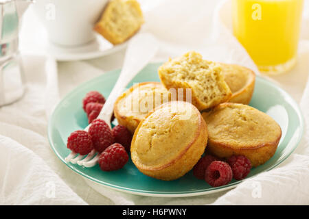 Gesunden Gluten freie Quinoa muffins Stockfoto