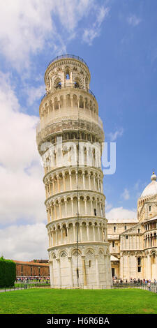 schiefen Turm - schiefe Turm von Pisa 01 Stockfoto
