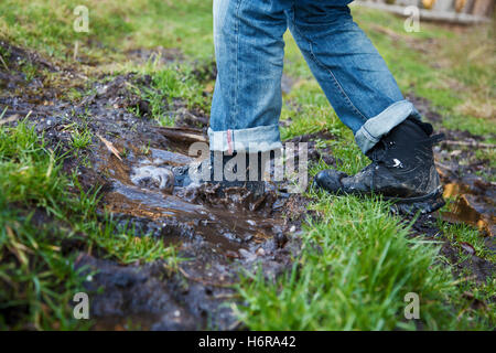 Schlamm Stockfoto