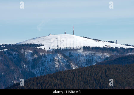 der Feldberg im winter Stockfoto