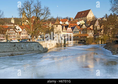 Stadtbild Schwäbisch Hall, Deutschland Stockfoto