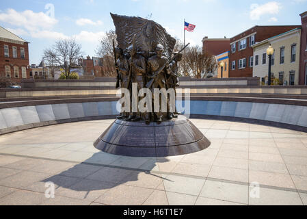 African American Civil War Memorial Stockfoto