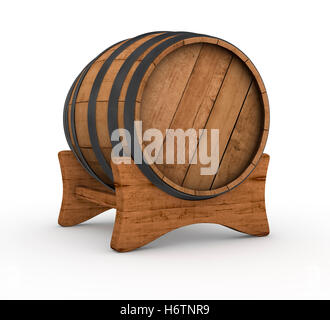 Objekt einzelne flüssige isoliert Grafik Holz Antik braun bräunlich Brünette Wein Industriealkohol Vintage Eisen Stahl Metall Stockfoto