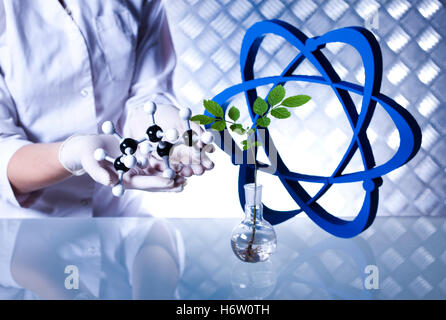 Wissenschaftsforschung Stockfoto