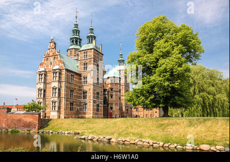 Rose Garden und Rosenborg Castle in Kopenhagen Stockfoto