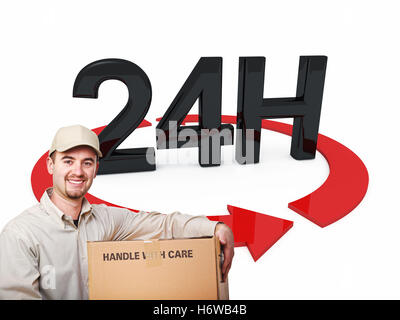 Service einzelnes Datum Zeit Zeit Angabe einheitliche Darstellung Erwachsenen offen Geschäfte beschäftigen Transaktion B2B Stockfoto