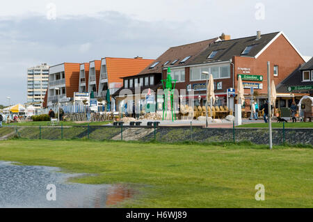 Sahlenburg, Nordsee Resort Cuxhaven, Niedersachsen Stockfoto