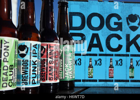 BrewDog schottischen Craft Biere Stockfoto