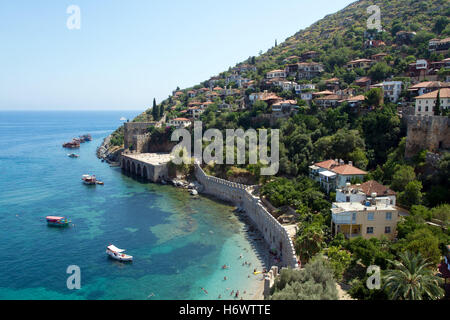 Bucht von Alanya - Türkei Stockfoto